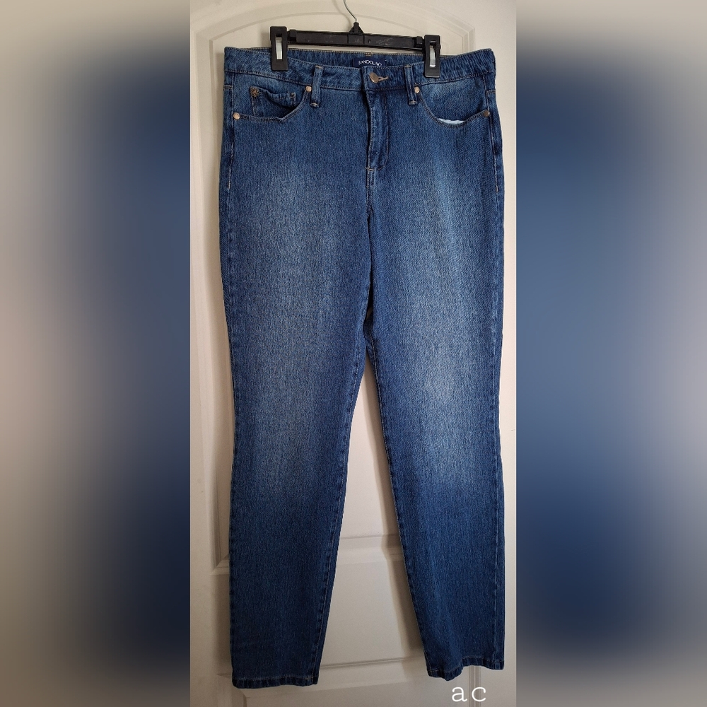 Bandolino Selene Skiny Women's Blue Jeans Sz 12 Casual School Work Basic